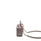 Chanel Coco Curve Vanity Bag with Top Handle Calfskin Grey GHW