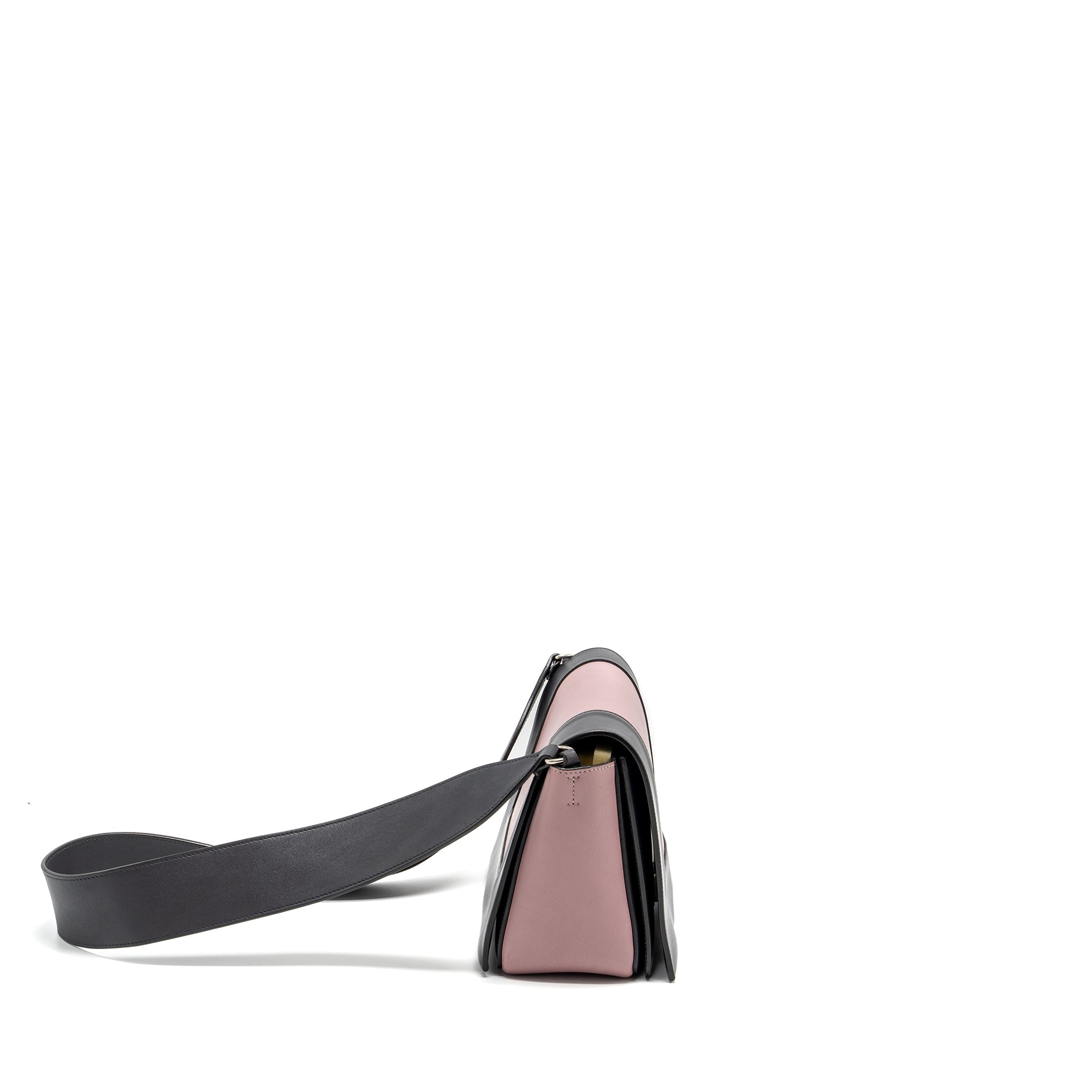 Celine Frame Bag Calfskin Pink/Grey