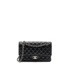 Chanel Medium Classic Double Flap Bag Caviar Black SHW