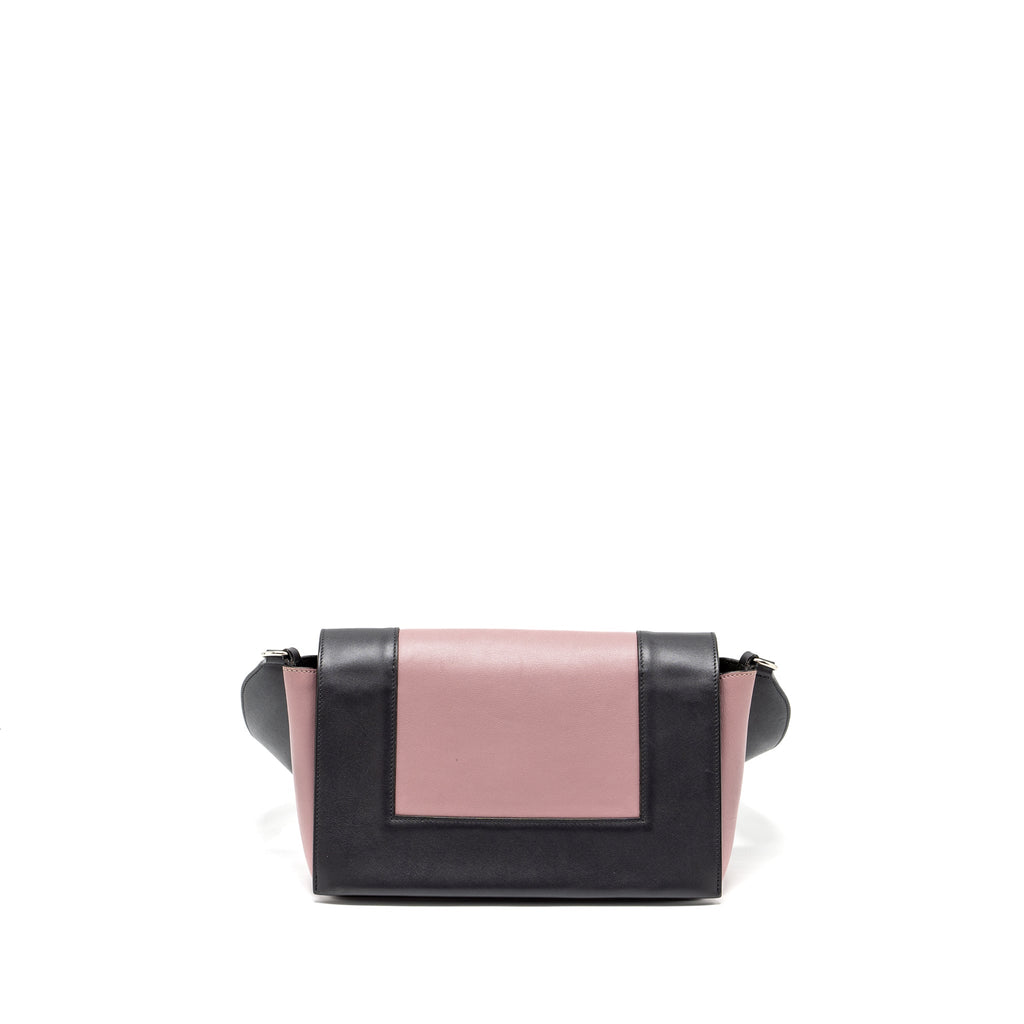 Celine Frame Bag Calfskin Pink/Grey