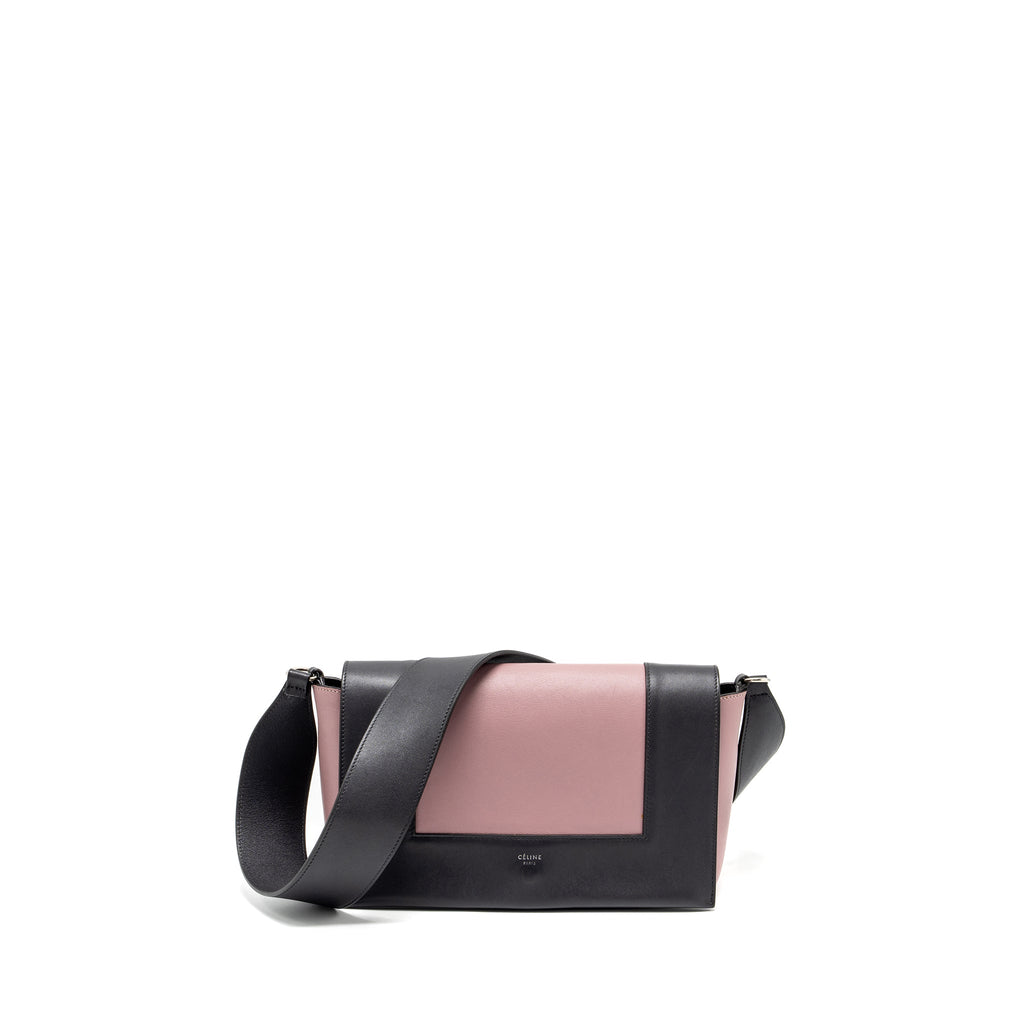 Celine Frame Bag Calfskin Pink/Grey