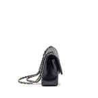 Chanel Jumbo Classic Double Flap Bag Caviar Dark Blue SHW