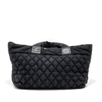Chanel Cocoon Travel Tote bag Nylon/Canvas Black SHW