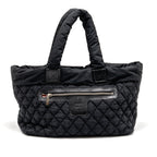 Chanel Cocoon Travel Tote bag Nylon/Canvas Black SHW