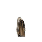 Gucci Medium Embroidered Dionysus Shoulder Bag GG Supreme Canvas/Leather Multicolour SHW