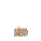 Celine Teen Triomphe Bag Calfskin Light Beige