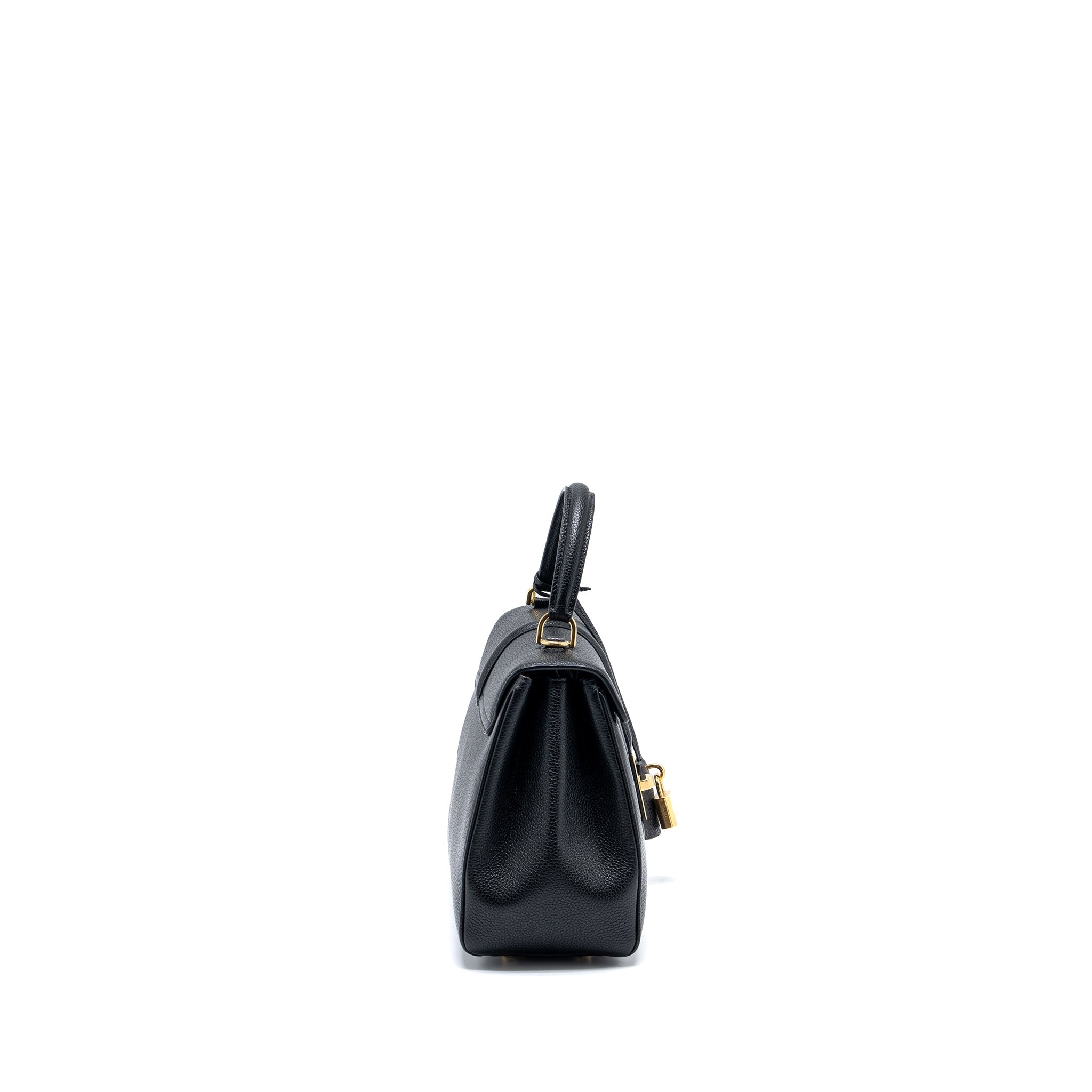 Celine Small 16 Bag Grained Calfskin Black