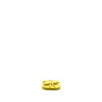 Dior Saddle Coin Pouch/Bag Charm Yellow SHW