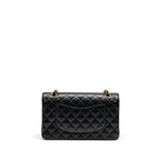 Chanel Medium Classic Double Flap Bag Caviar Black GHW (Microchip)