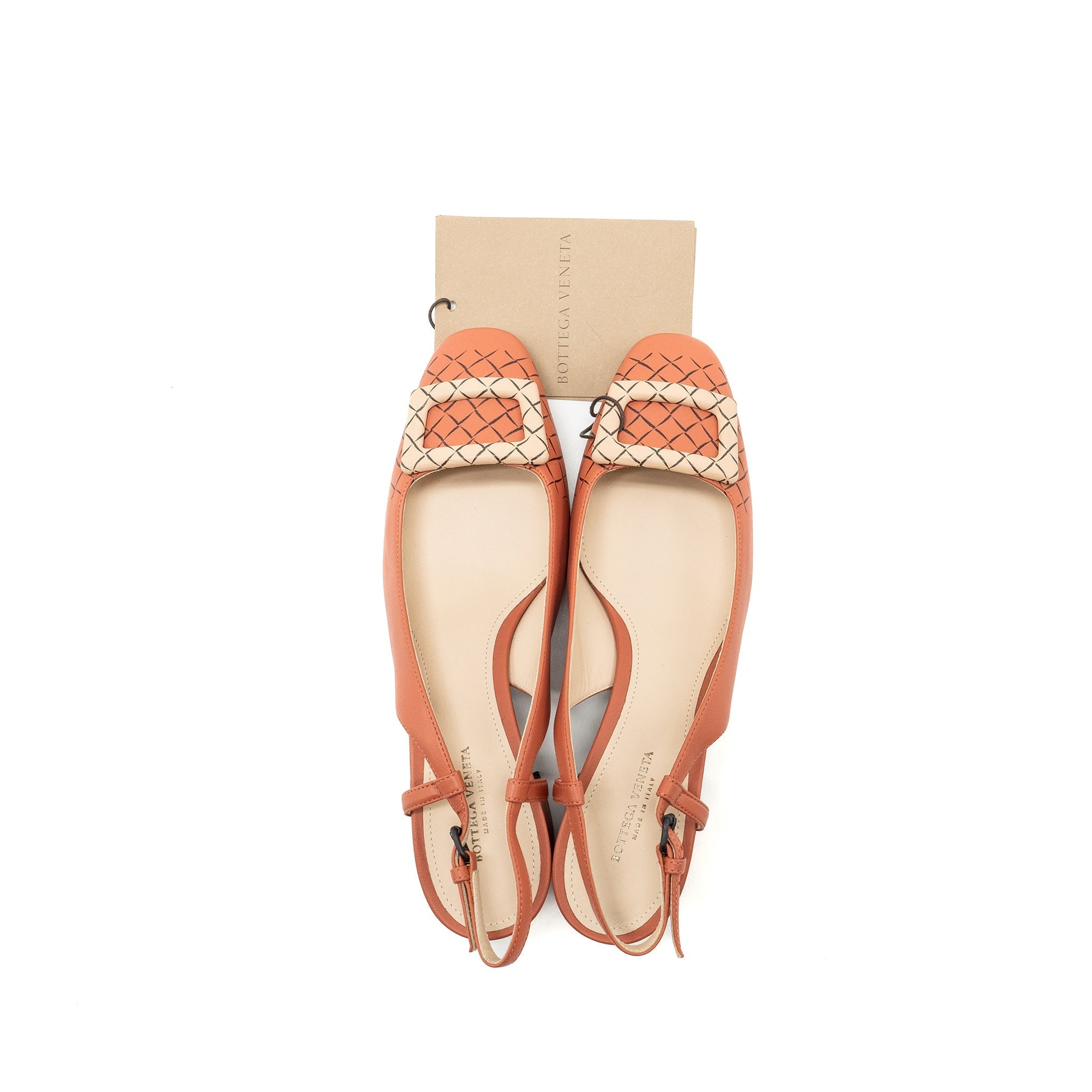 Bottega Veneta Size 36.5 Heels Pump Orange