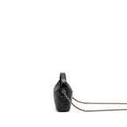 Chanel 25c Quilted Hobo Bag Caviar Black GHW (microchip)