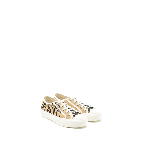 Dior size 37 walk n sneaker beige/Multicolour