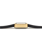 Chanel Premiere Ribbon Watch, Yellow gold / titanium, black lacquer dial