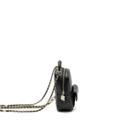 Chanel 24c Mini Backpack/Crossbody Bag Caviar Black LGHW (Microchip)