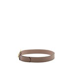 Gucci Size 95 2015 Re-Edition Wide Leather Belt Beige GHW