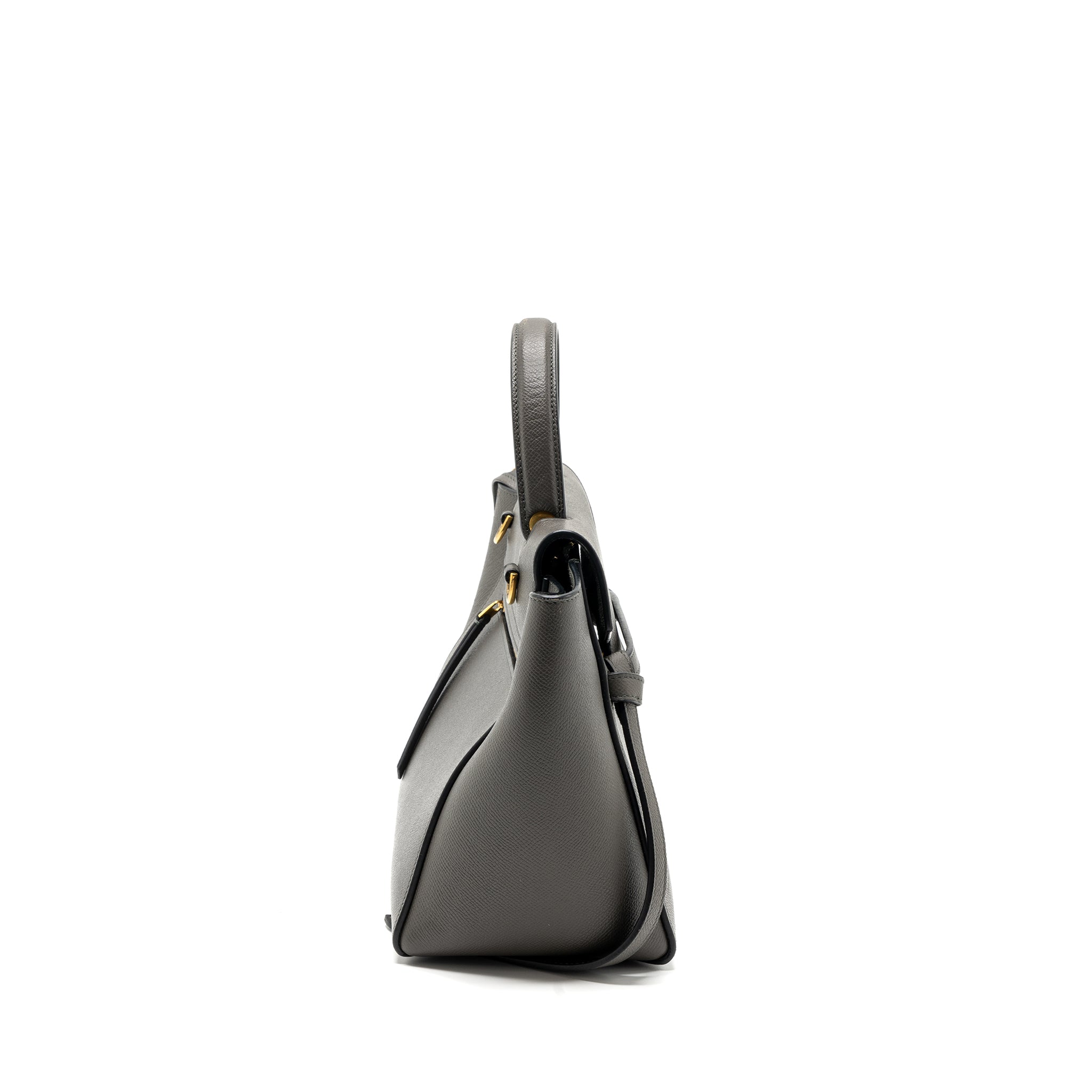 Celine micro belt bag calfskin grey