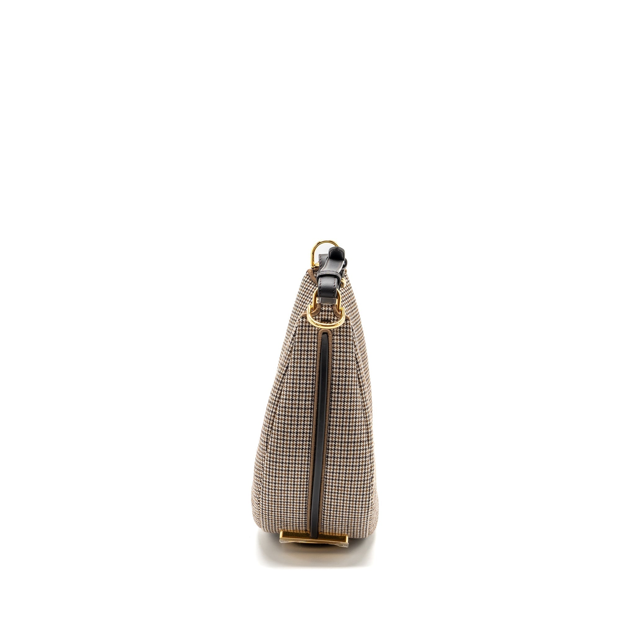 Fendi small fendigraphy bag fabric/ leather Beige/ multicolour GHW