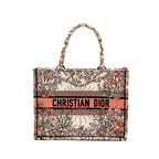 Dior Medium Book Tote Limited Edition Canvas Multicolour