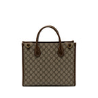 Gucci GG small tote bag GG supreme canvas / brown GHW