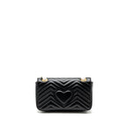 Gucci small marmont bag calfskin black GHW