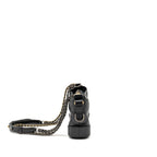 Chanel Small Gabrielle Hobo Bag Calfskin Black Multicolour Hardware