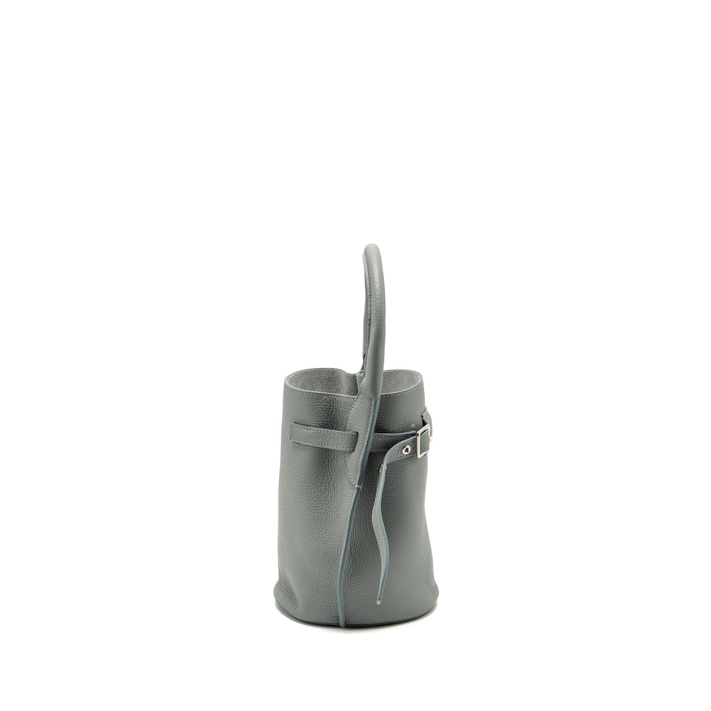 Celine Nano Bucket Big Bag Grained Calfskin Storm
