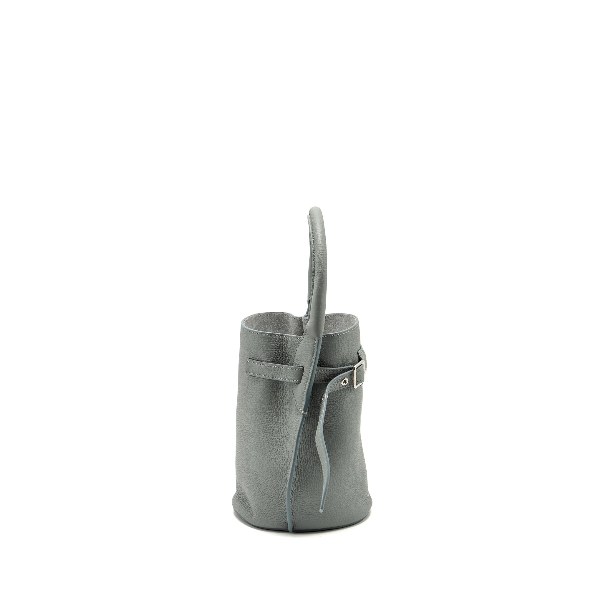 Celine Nano Bucket Big Bag Grained Calfskin Storm