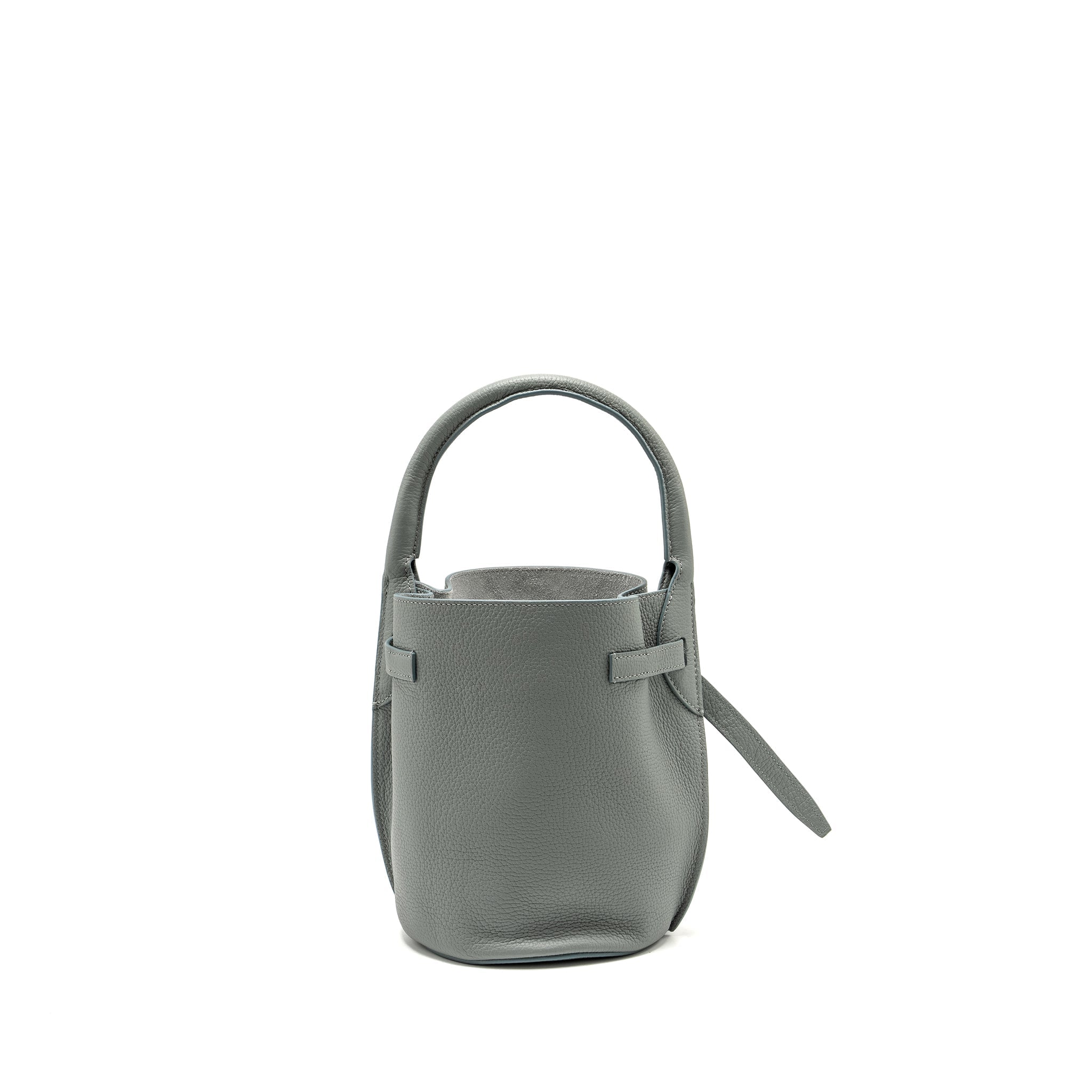 Celine Nano Bucket Big Bag Grained Calfskin Storm