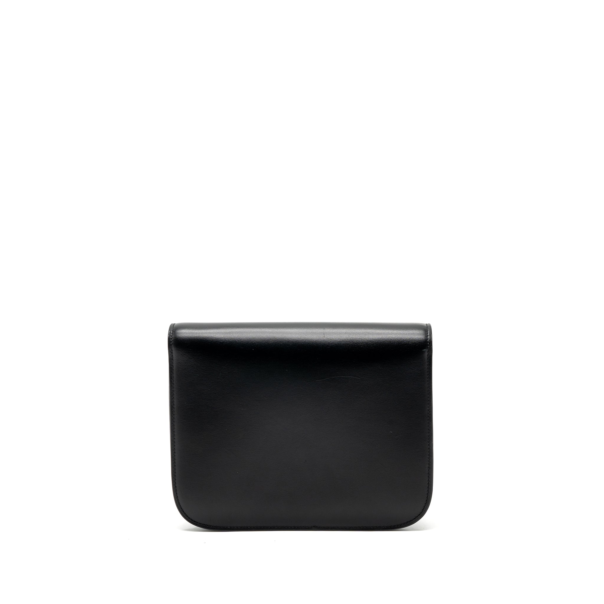 Celine medium classic box bag calfskin black