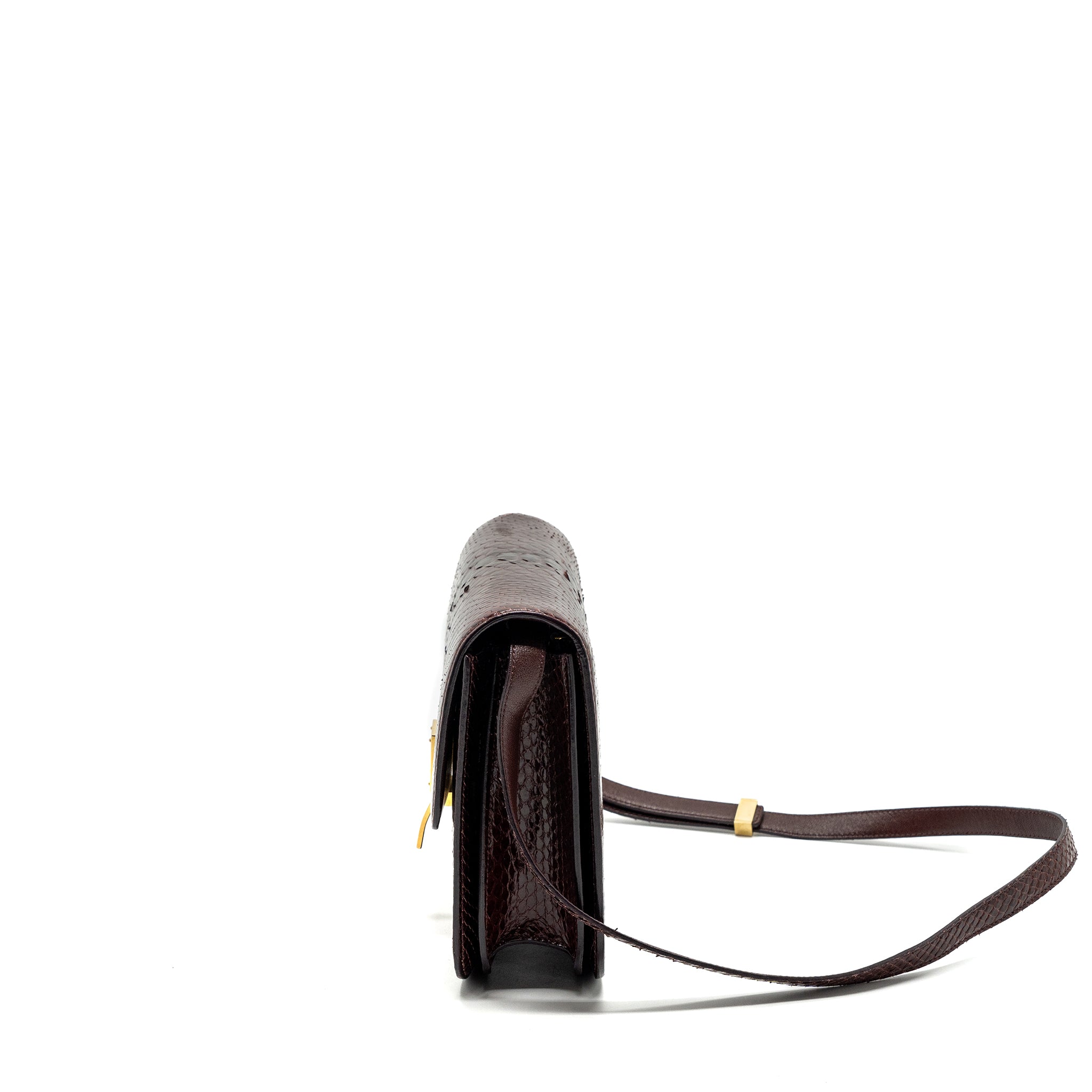 Celine medium classic box bag python burgundy