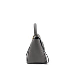 Celine Mini Belt Bag Grained Calfskin Dark Grey