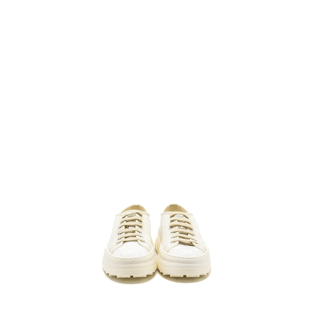 Gucci Size 38 Tennis 1977 Sneaker Canvas White
