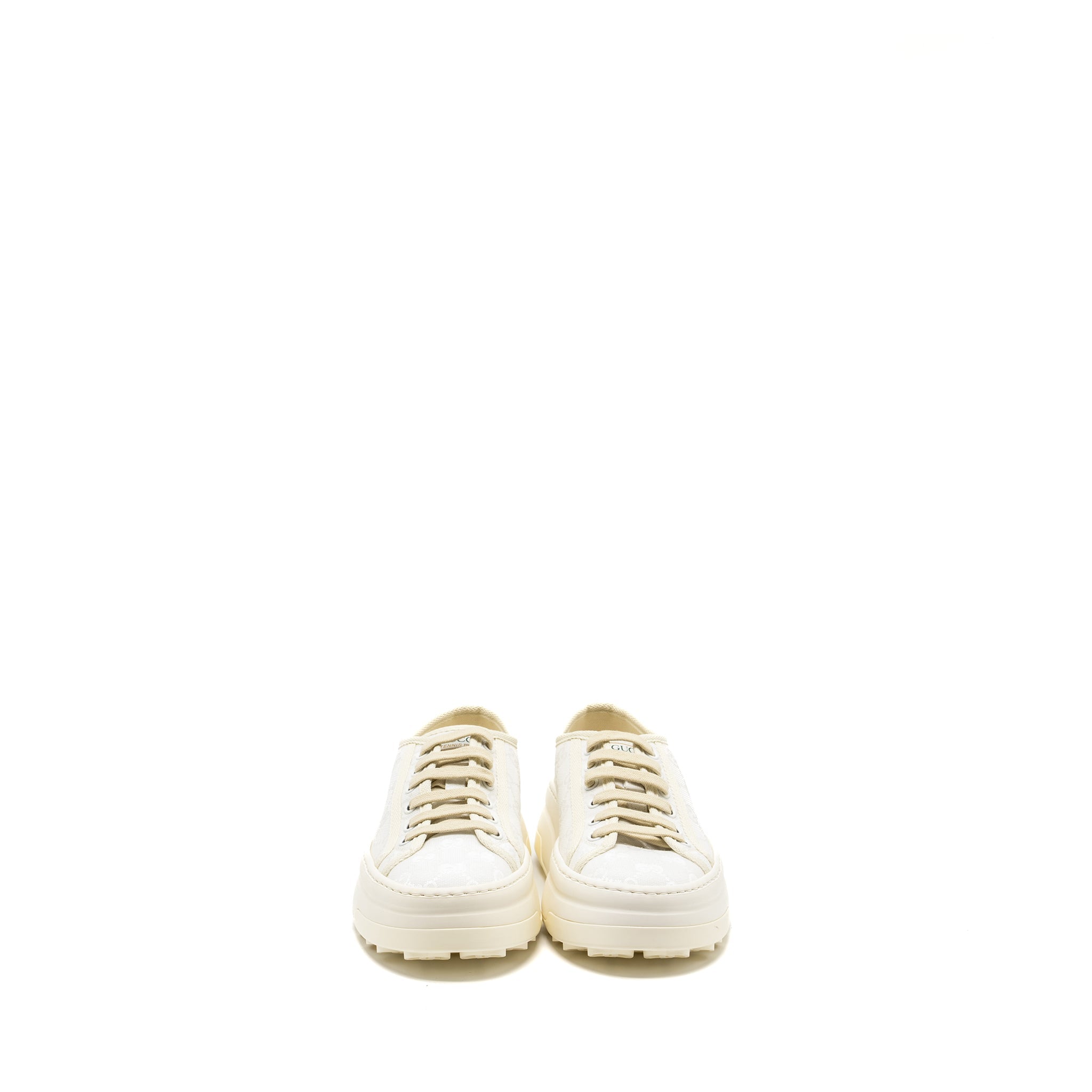 Gucci Size 38 Tennis 1977 Sneaker Canvas White