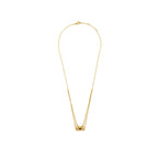 Chanel Coco Crush necklace quilted motif Yellow Gold