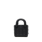 Dior Mini Lady Dior Calfskin So Black