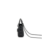 Dior Mini Lady Dior Calfskin So Black