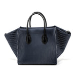 Celine phantom luggage bag canvas /  leather dark blue / black