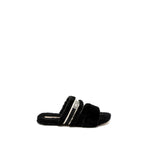 Dior Size 39 Chez Moi Sandals Shearling Black