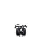 Saint Laurent Size 38 Tribute Platform Sandals Black