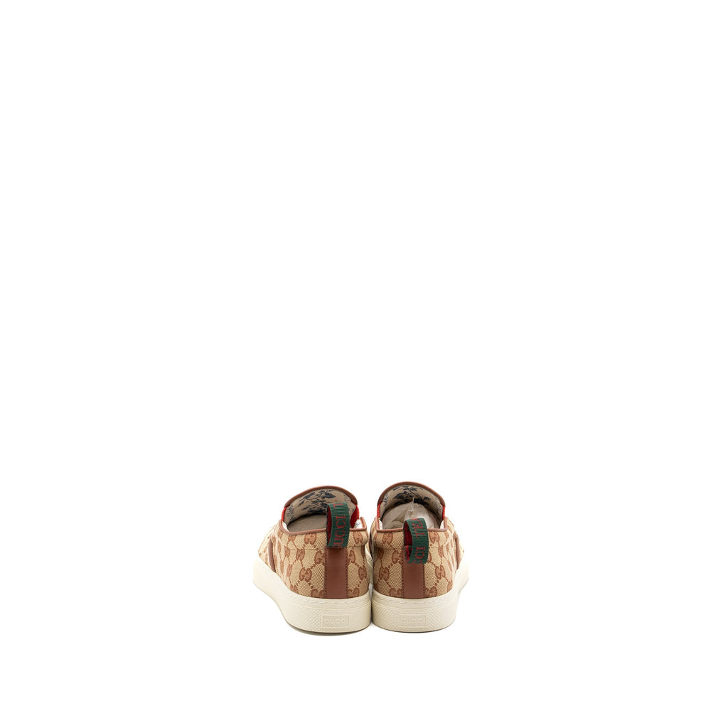 Gucci size 42 GG slip-on sneaker canvas multicolour