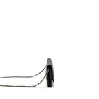 Chanel Classic Wallet On Chain Lambskin Black SHW
