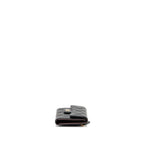 Chanel Small Classic Compact Wallet Caviar Black GHW (Microchip)