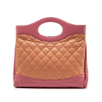 Chanel Large 31 Bag Calfskin Pink LGHW