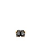 Gucci Size 37 Horsebit Princetown Fur Slipper Leather Black GHW