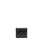Chanel Small Classic Compact Wallet Caviar Black GHW (Microchip)