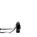 Gucci messenger crossbody bag patent black LGHW