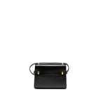 Saint Laurent Mini Manhattan Shoulder Bag Calfskin Black GHW