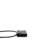 Saint Laurent Mini Manhattan Shoulder Bag Calfskin Black GHW