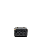 Chanel Long Vanity Case Caviar Black LGHW