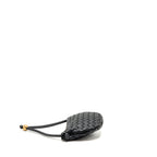Bottega Veneta mini turn pouch lambskin black GHW